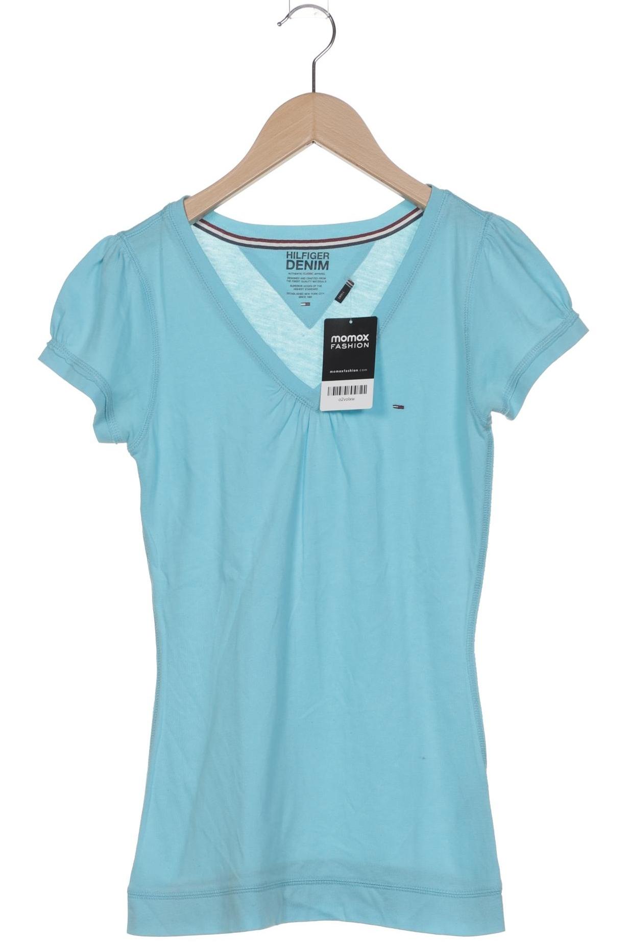 

Hilfiger Denim Damen T-Shirt, hellblau, Gr. 36