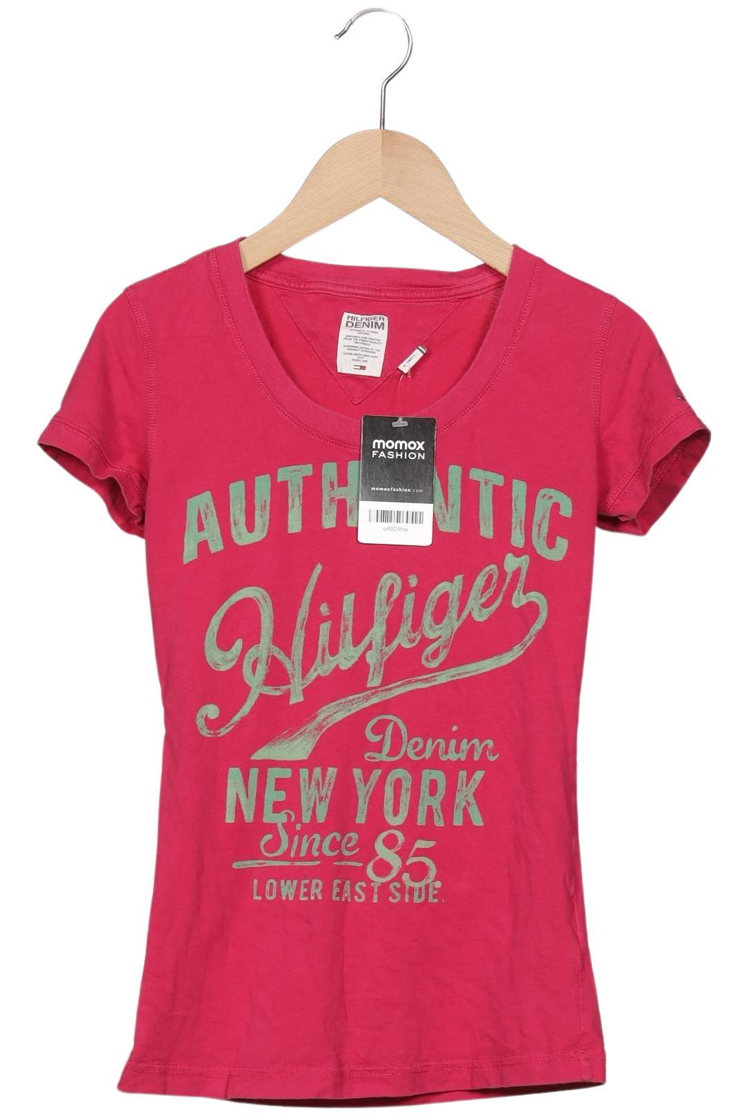 

Hilfiger Denim Damen T-Shirt, pink, Gr. 34