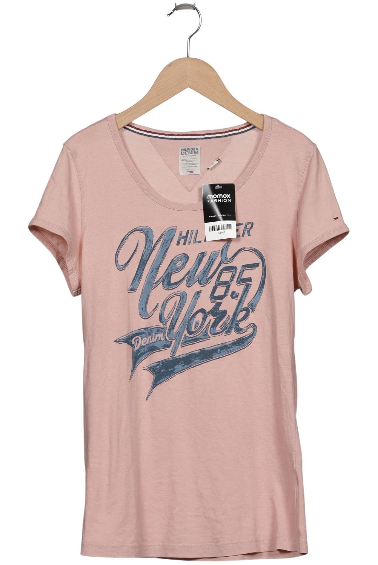 

Hilfiger Denim Damen T-Shirt, pink, Gr. 42