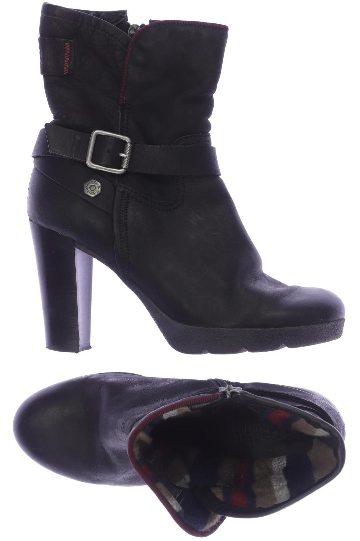 

Hilfiger Denim Damen Stiefelette, schwarz, Gr. 38