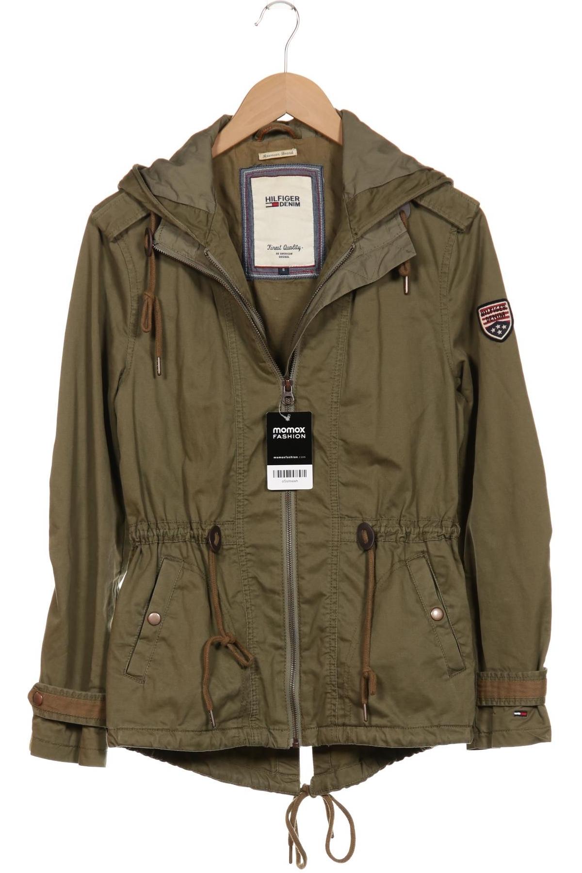 

Hilfiger Denim Damen Jacke, grün, Gr. 36