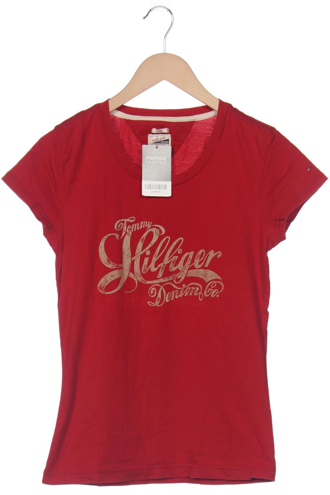 

Hilfiger Denim Damen T-Shirt, rot, Gr. 42