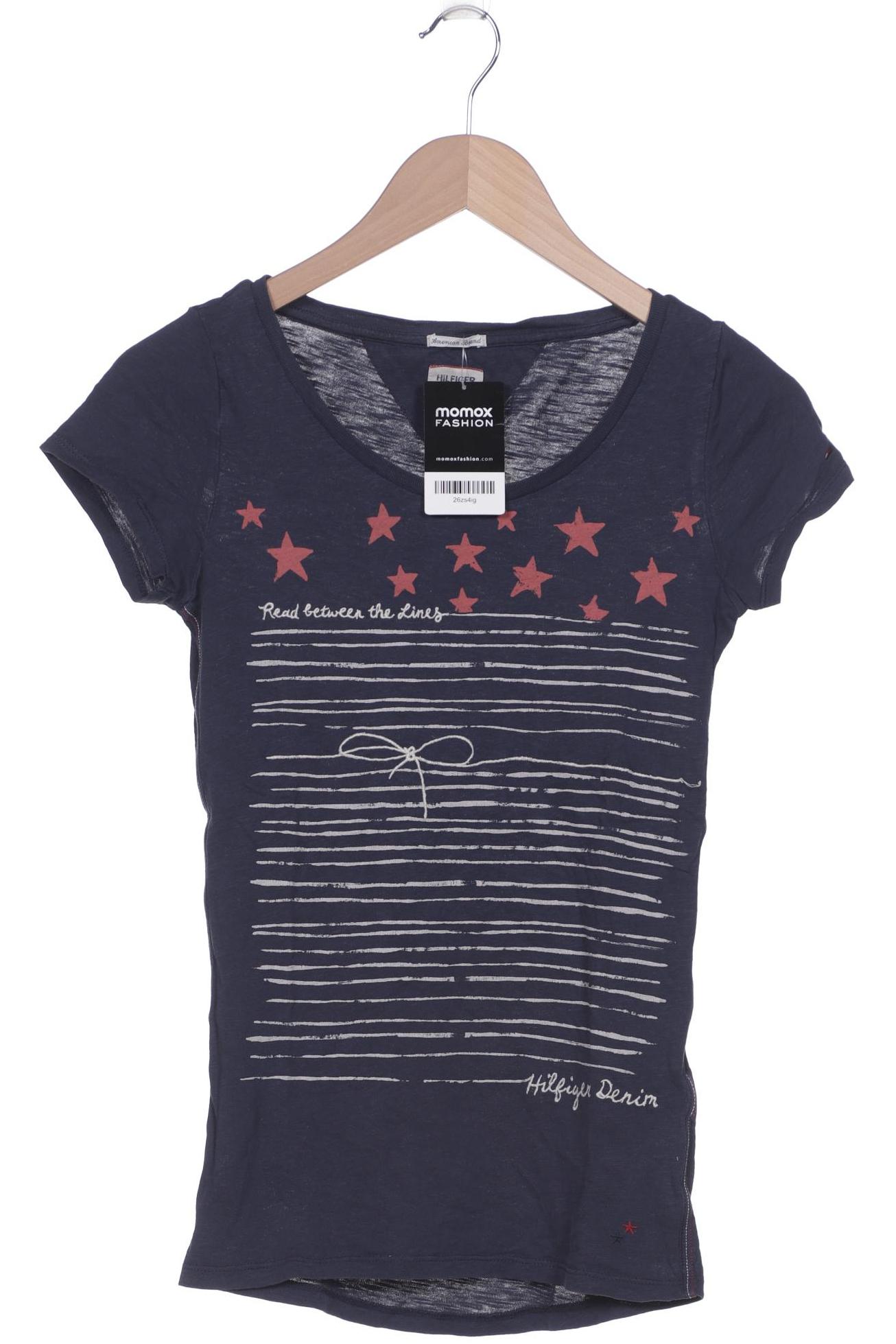 

Hilfiger Denim Damen T-Shirt, marineblau, Gr. 34