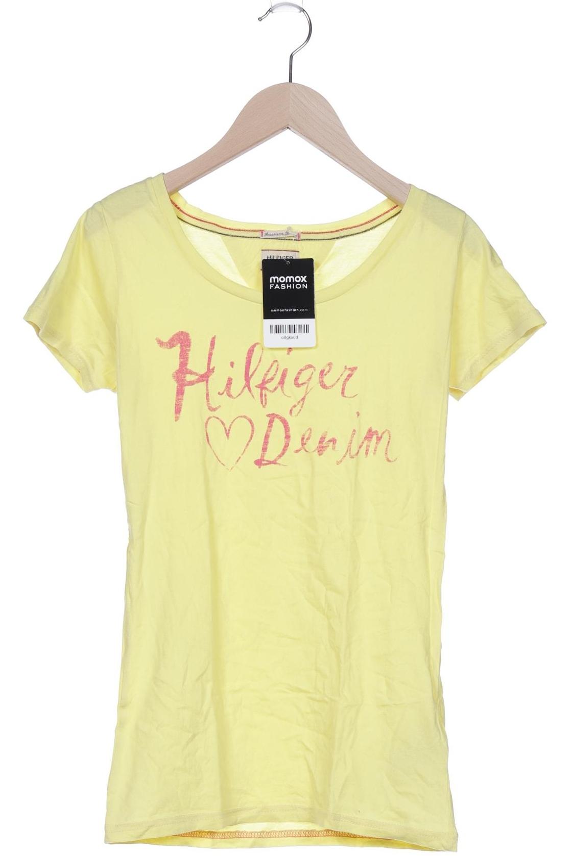 

Hilfiger Denim Damen T-Shirt, gelb, Gr. 34