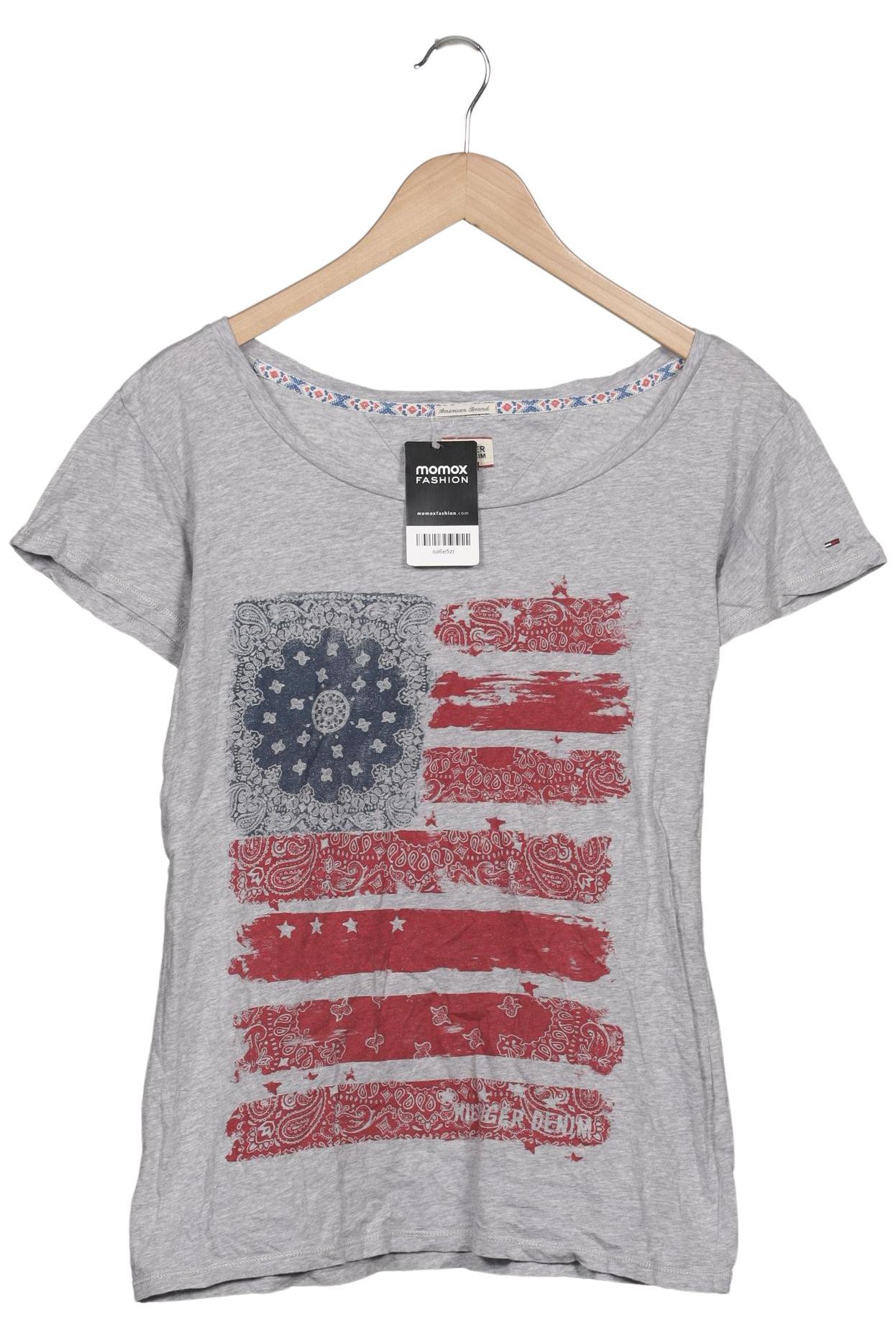

Hilfiger Denim Damen T-Shirt, grau, Gr. 36