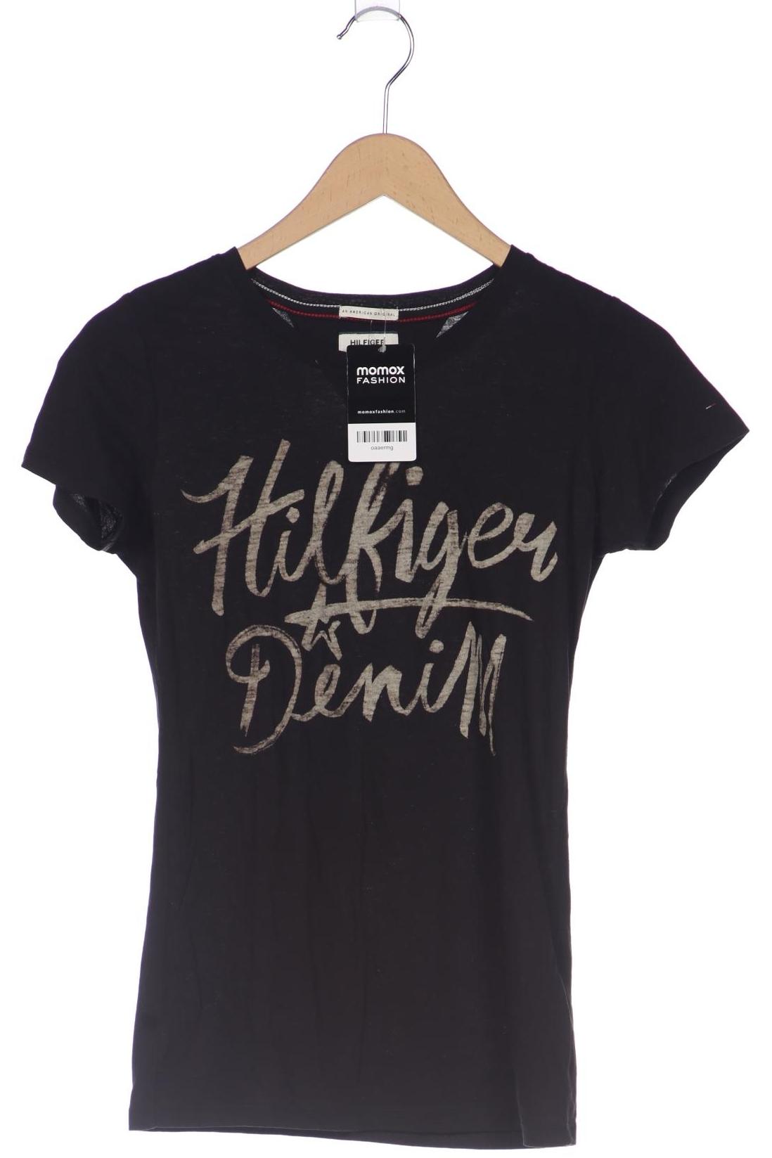 

Hilfiger Denim Damen T-Shirt, schwarz, Gr. 36