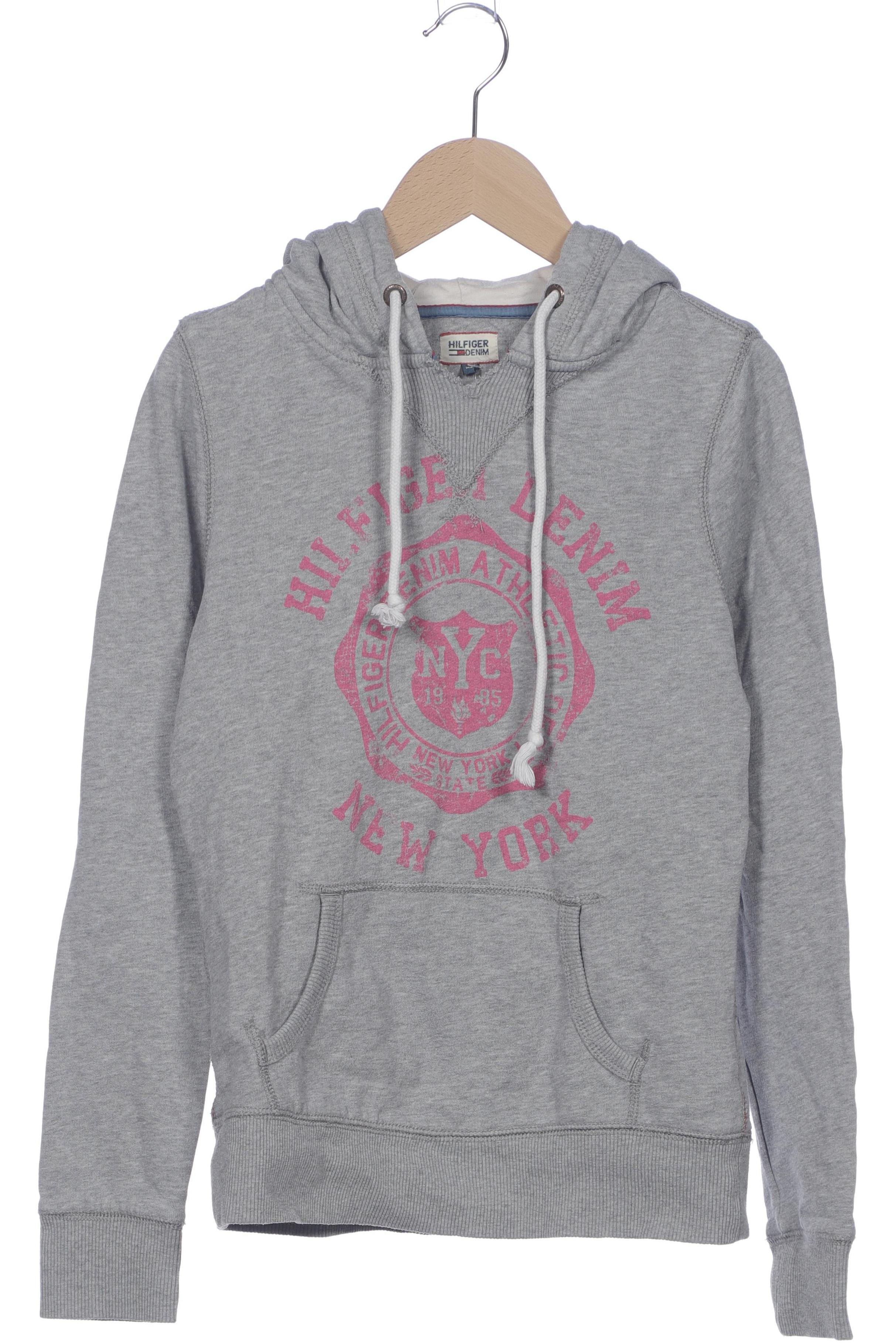 

Hilfiger Denim Damen Kapuzenpullover, grau, Gr. 34