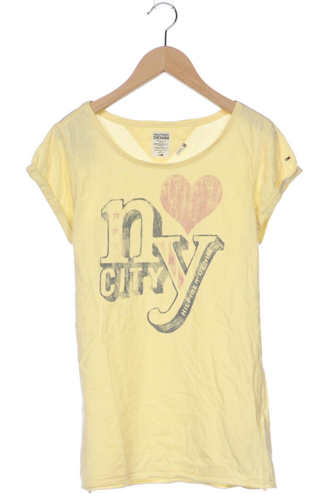 

Hilfiger Denim Damen T-Shirt, gelb, Gr. 38