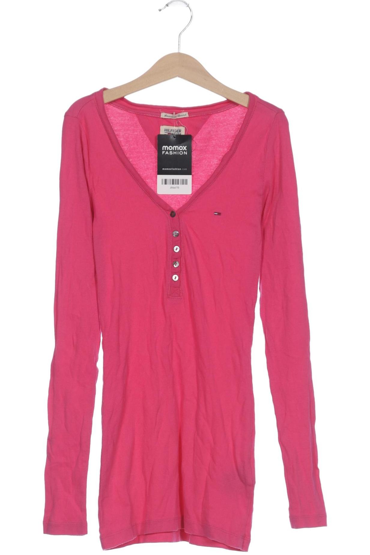 

Hilfiger Denim Damen Langarmshirt, pink, Gr. 36