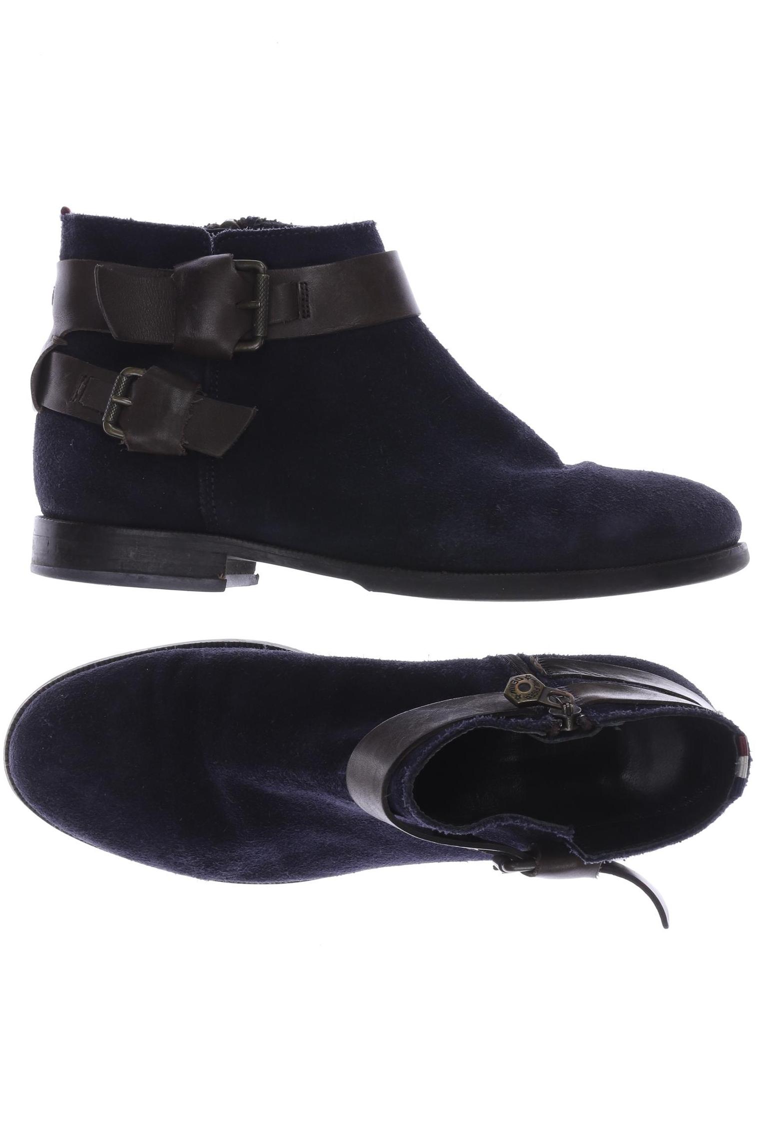 

HILFIGER DENIM Damen Stiefelette, marineblau