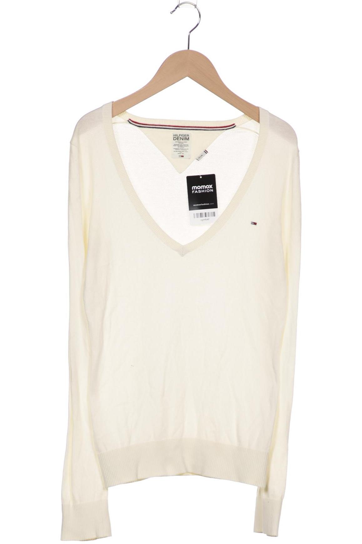 

HILFIGER DENIM Damen Pullover, cremeweiß