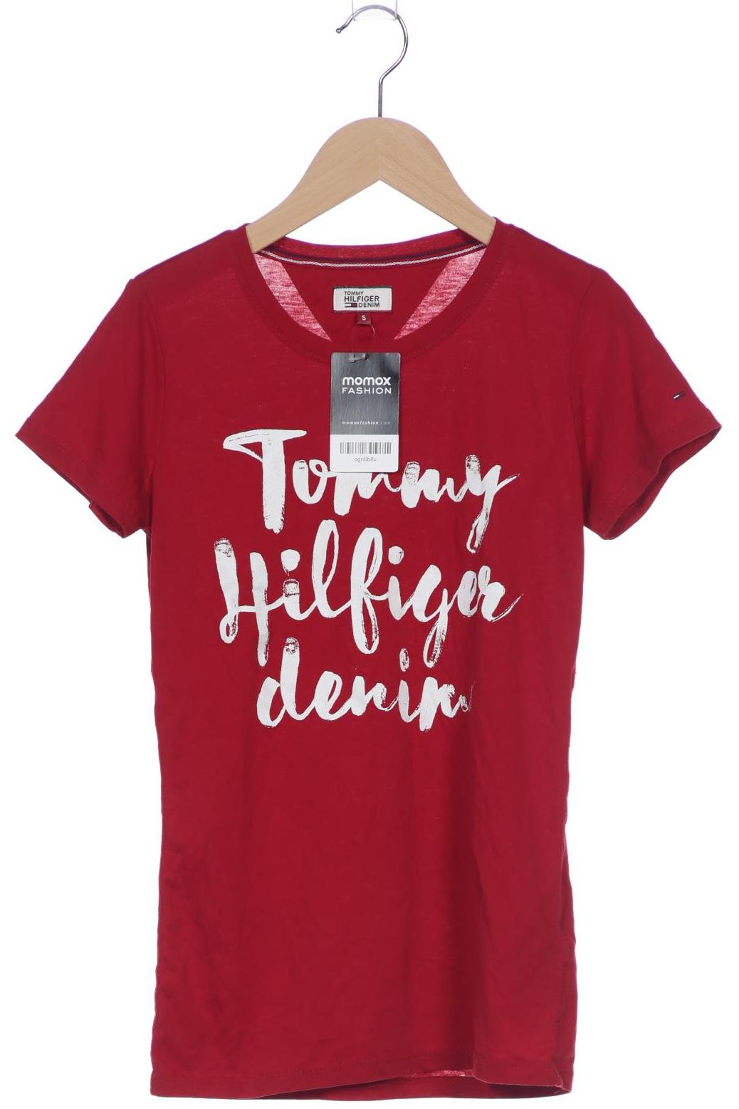 

Hilfiger Denim Damen T-Shirt, rot, Gr. 36