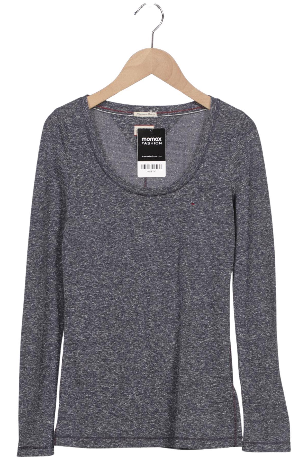 

Hilfiger Denim Damen Langarmshirt, grau, Gr. 34