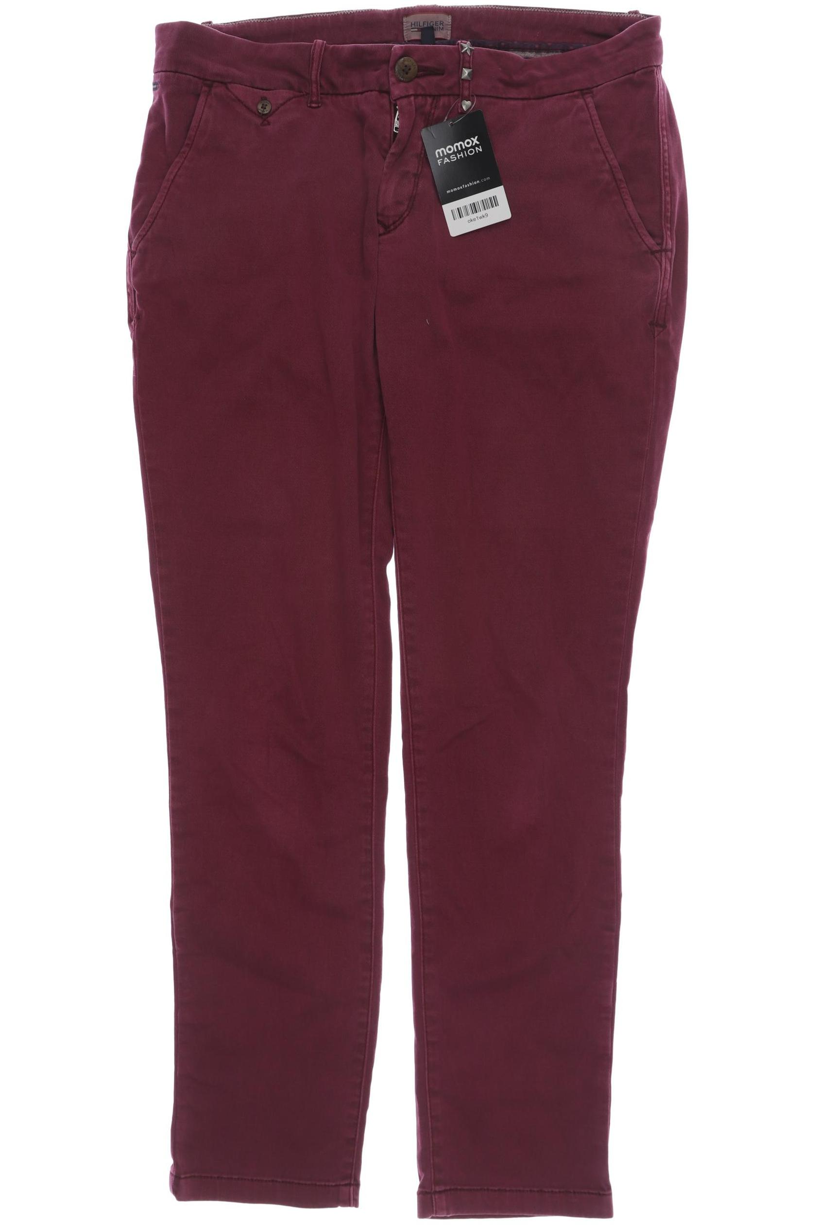 

HILFIGER DENIM Damen Stoffhose, bordeaux