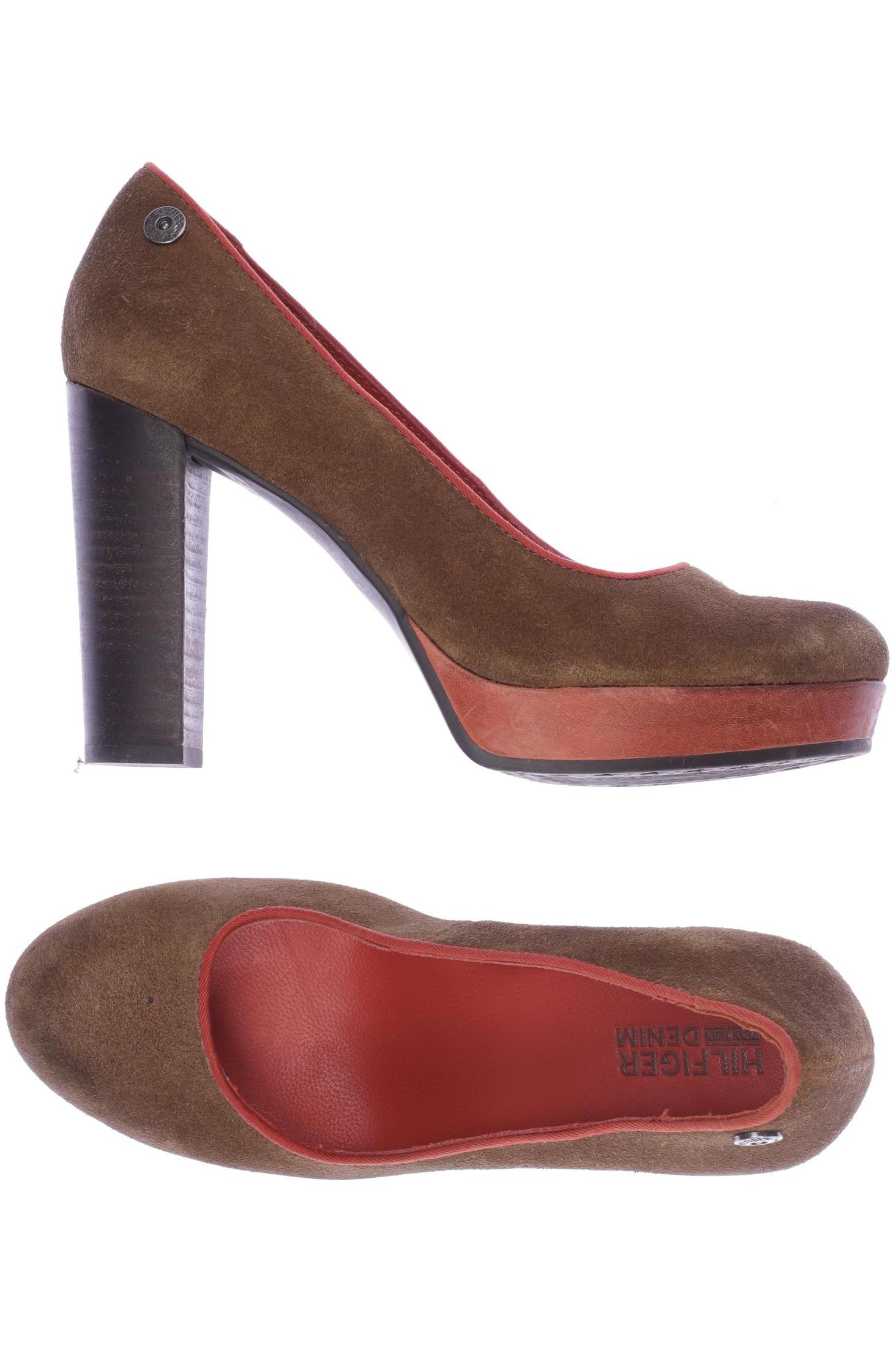 

Hilfiger Denim Damen Pumps, braun, Gr. 38