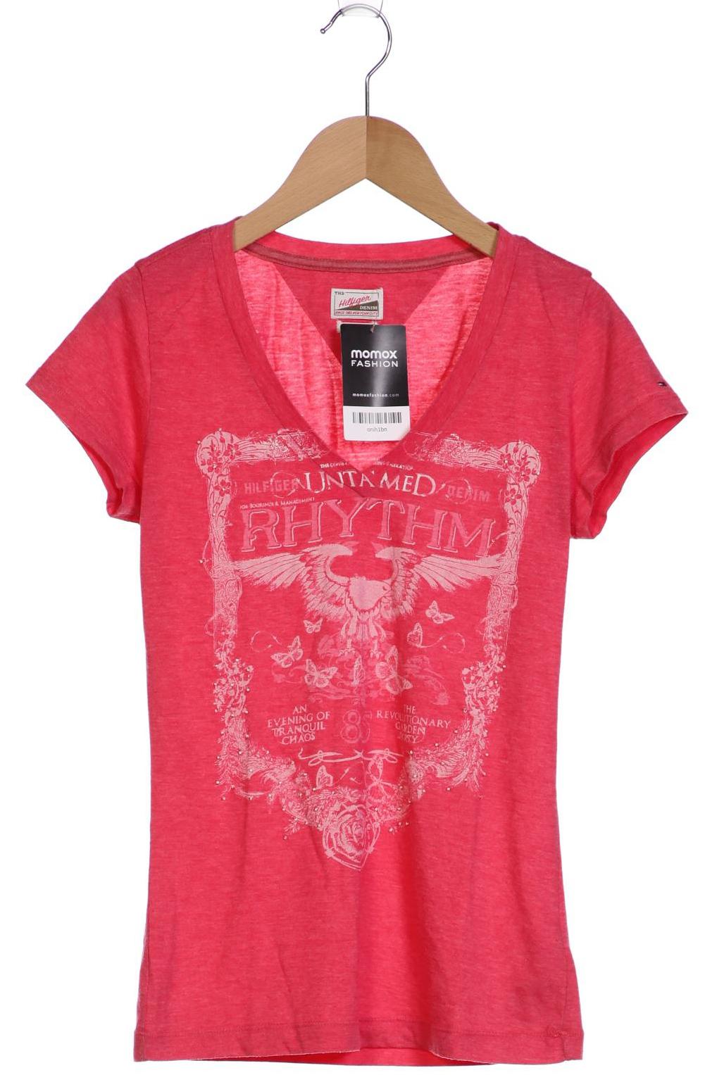 

Hilfiger Denim Damen T-Shirt, pink, Gr. 36