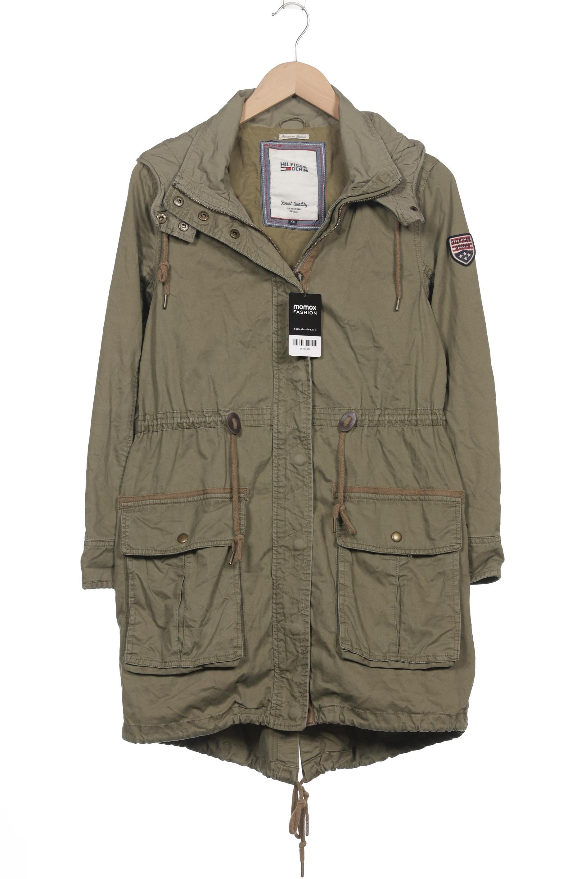 

Hilfiger Denim Damen Mantel, grün, Gr. 34
