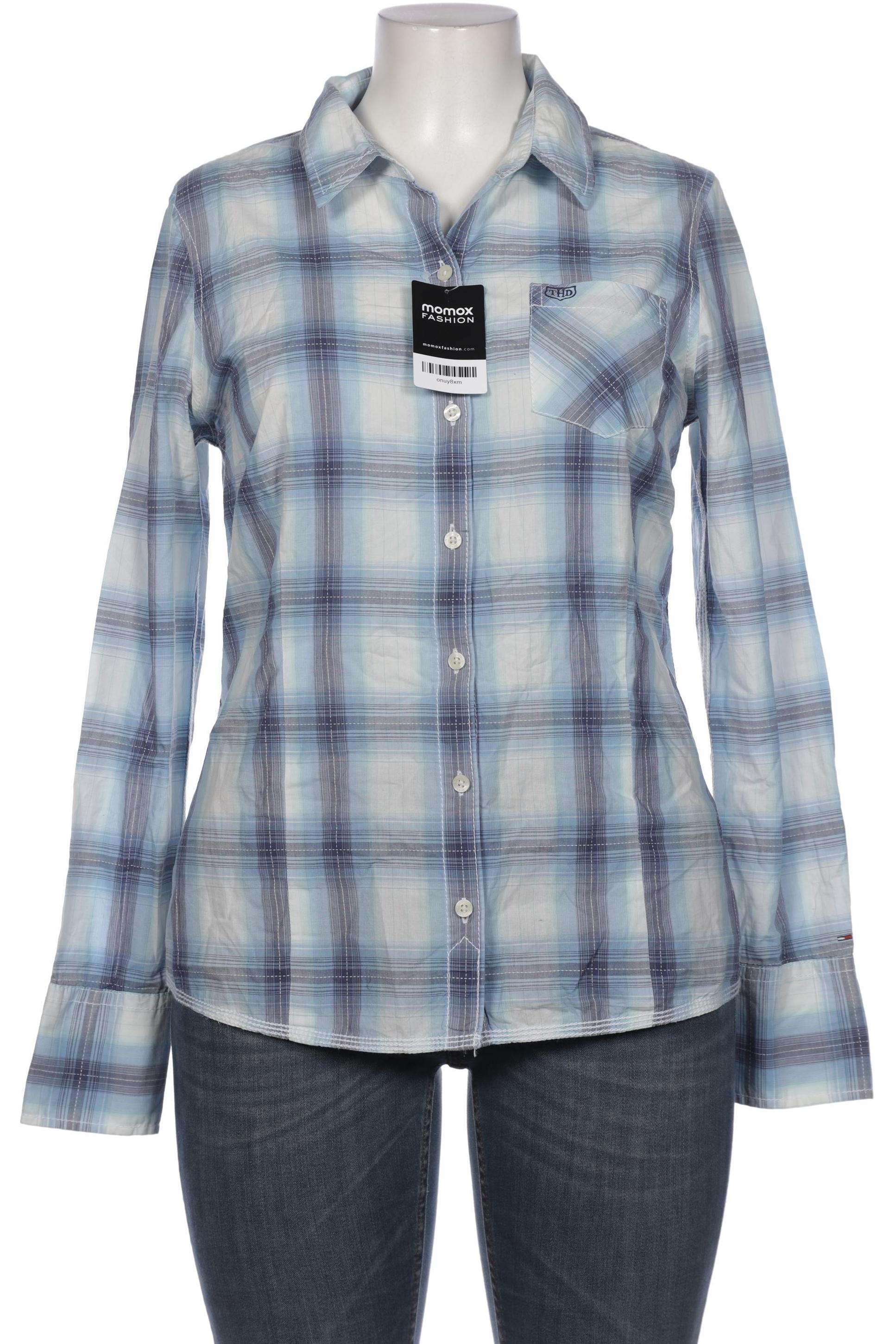 

Hilfiger Denim Damen Bluse, blau, Gr. 44