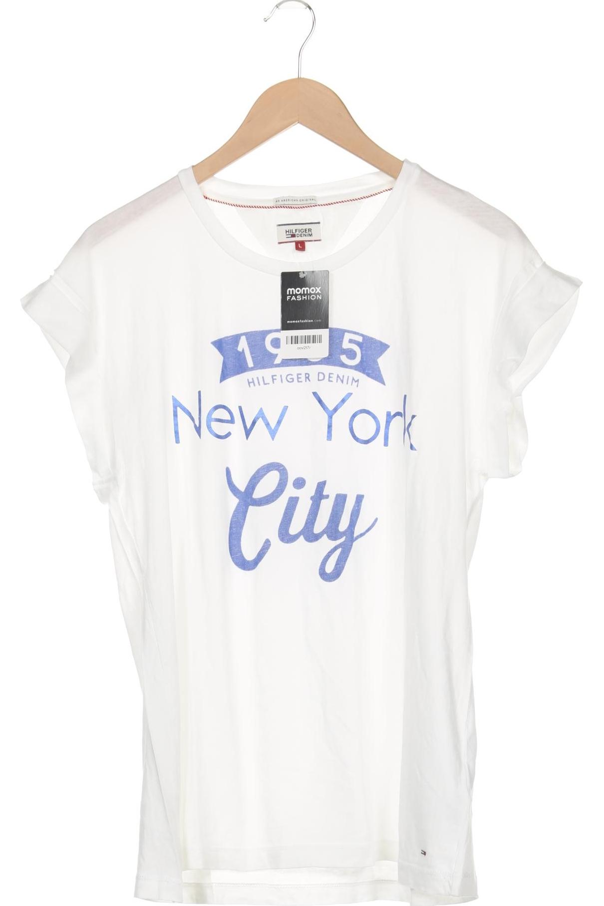

Hilfiger Denim Damen T-Shirt, weiß, Gr. 42