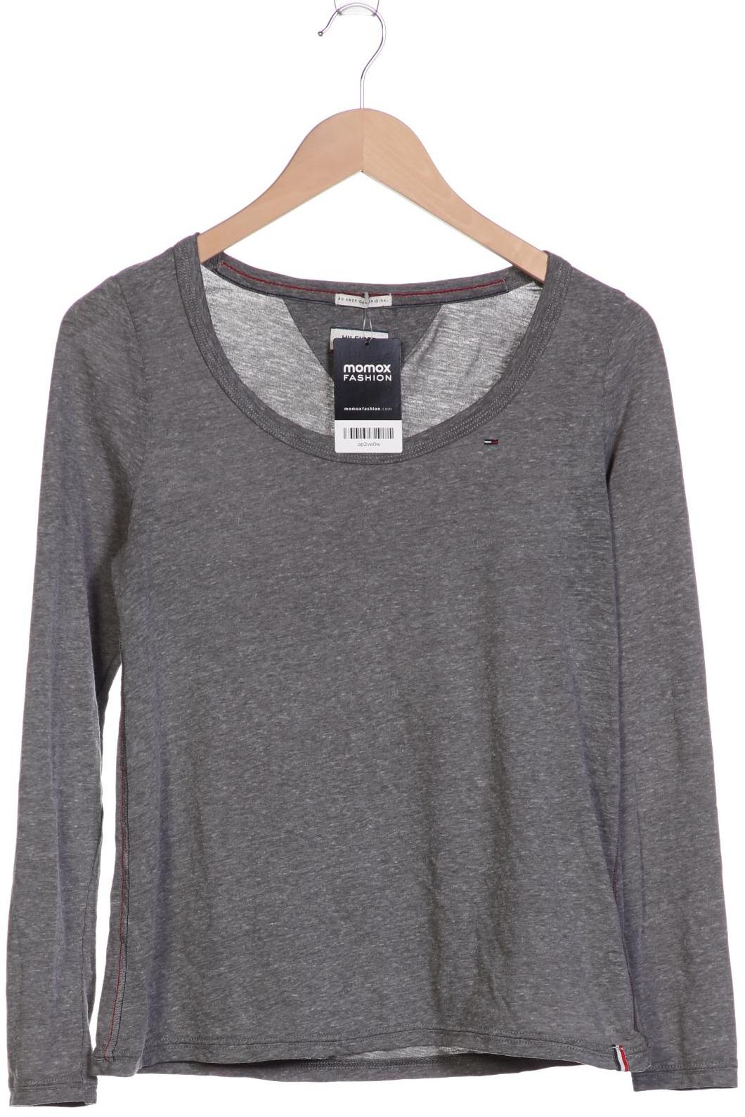 

HILFIGER DENIM Damen Langarmshirt, grau