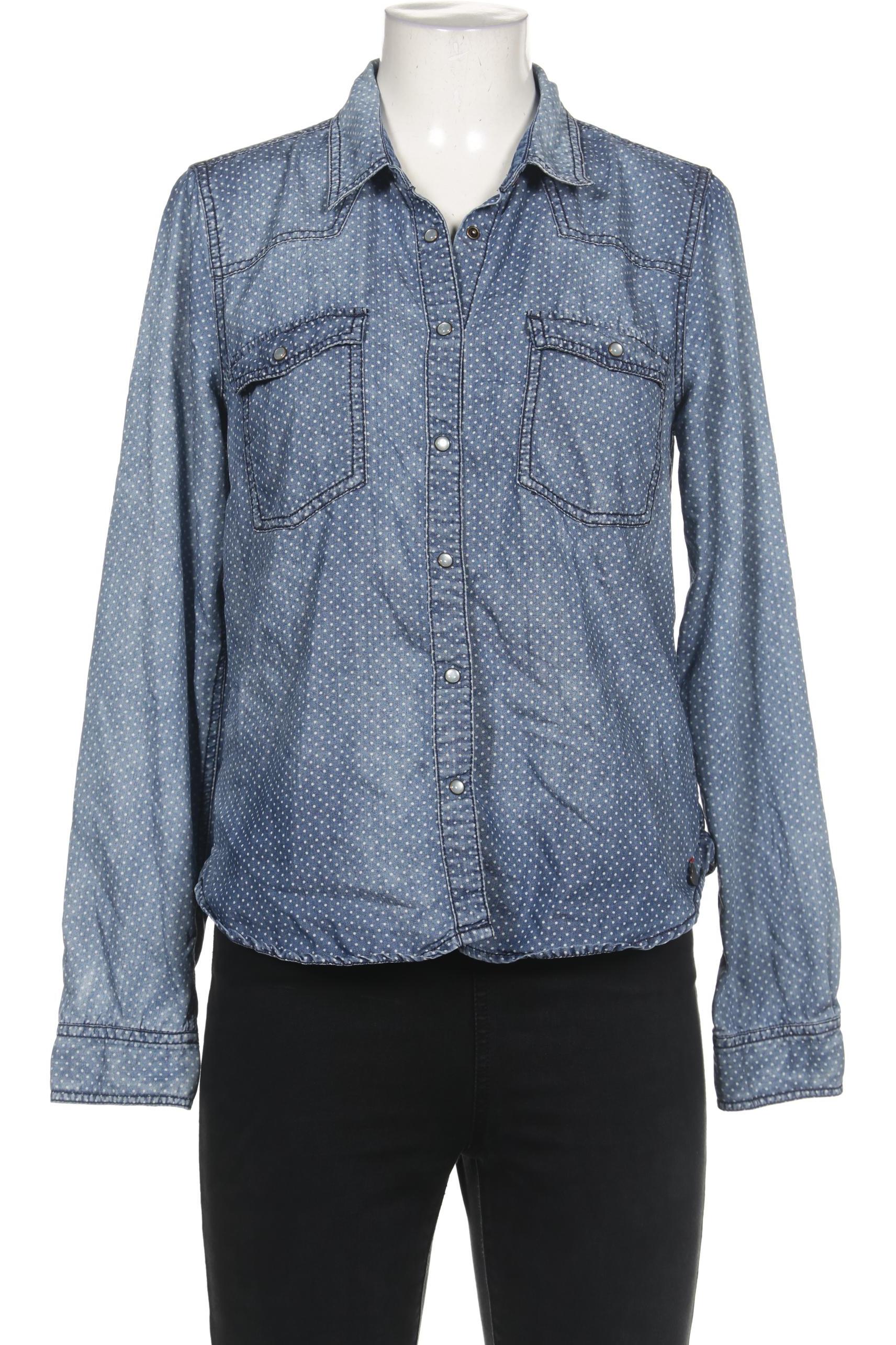 

Hilfiger Denim Damen Bluse, blau, Gr. 42