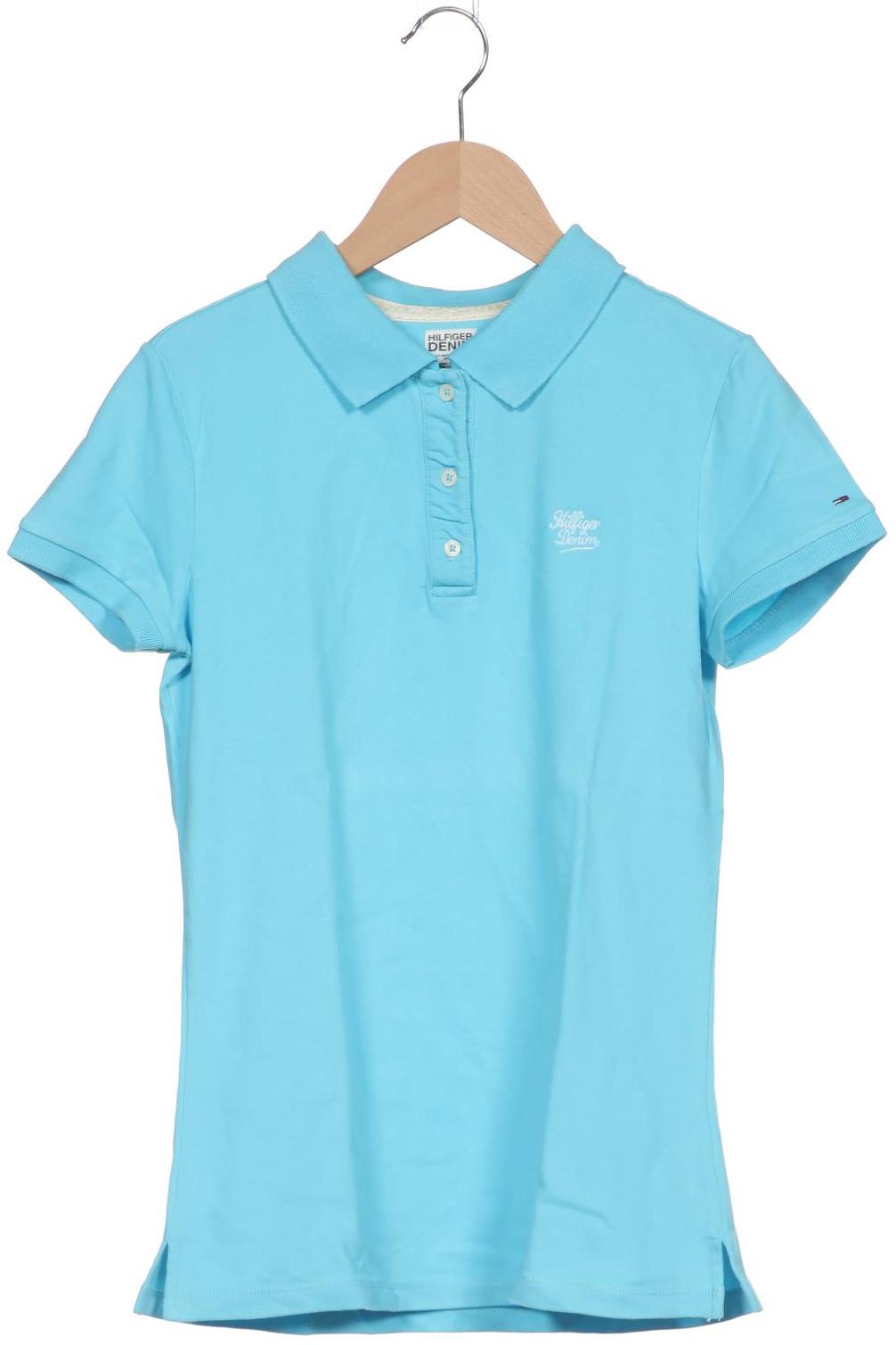 

HILFIGER DENIM Damen Poloshirt, hellblau