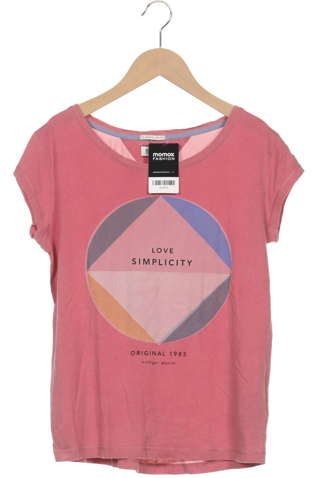 

Hilfiger Denim Damen T-Shirt, pink, Gr. 34