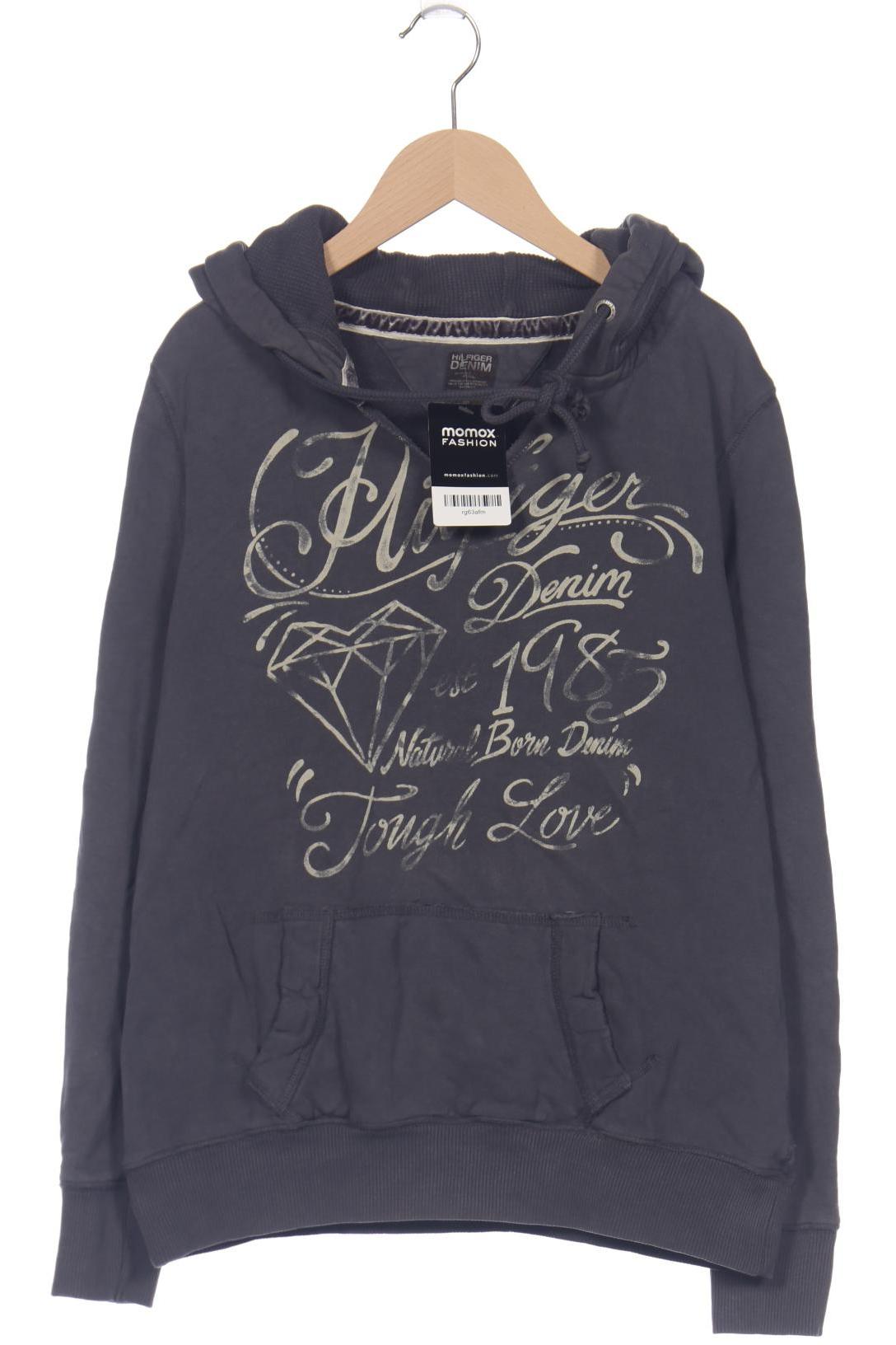 

Hilfiger Denim Damen Kapuzenpullover, grau, Gr. 36