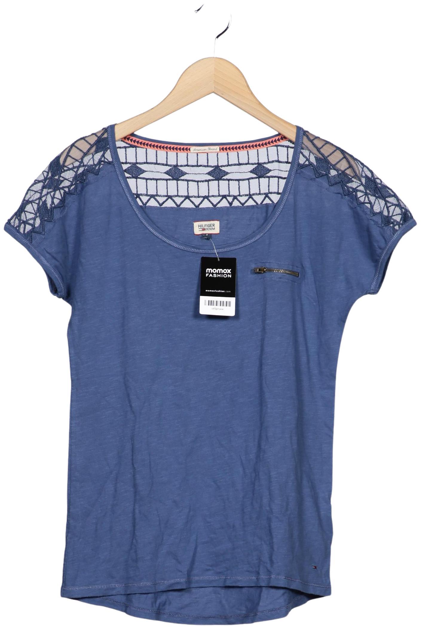 

Hilfiger Denim Damen T-Shirt, blau, Gr. 36
