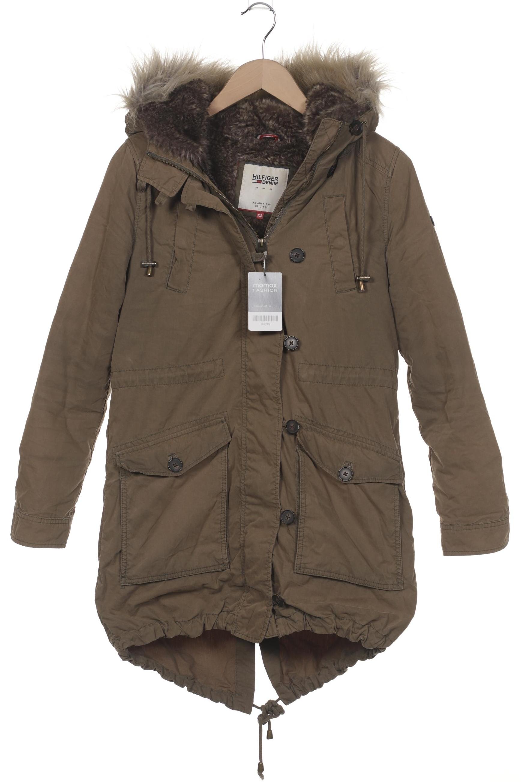 

Hilfiger Denim Damen Mantel, grün, Gr. 34