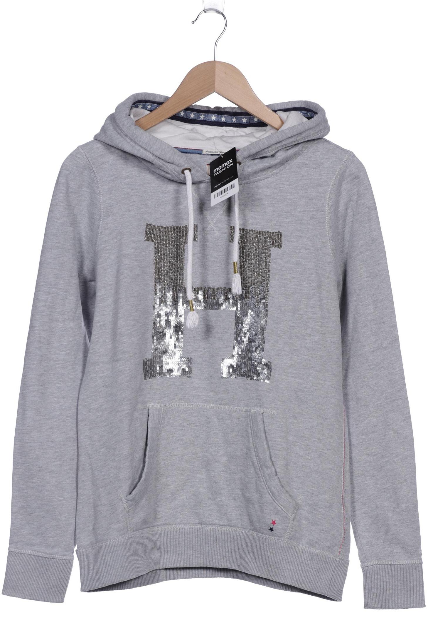 

Hilfiger Denim Damen Kapuzenpullover, grau, Gr. 42
