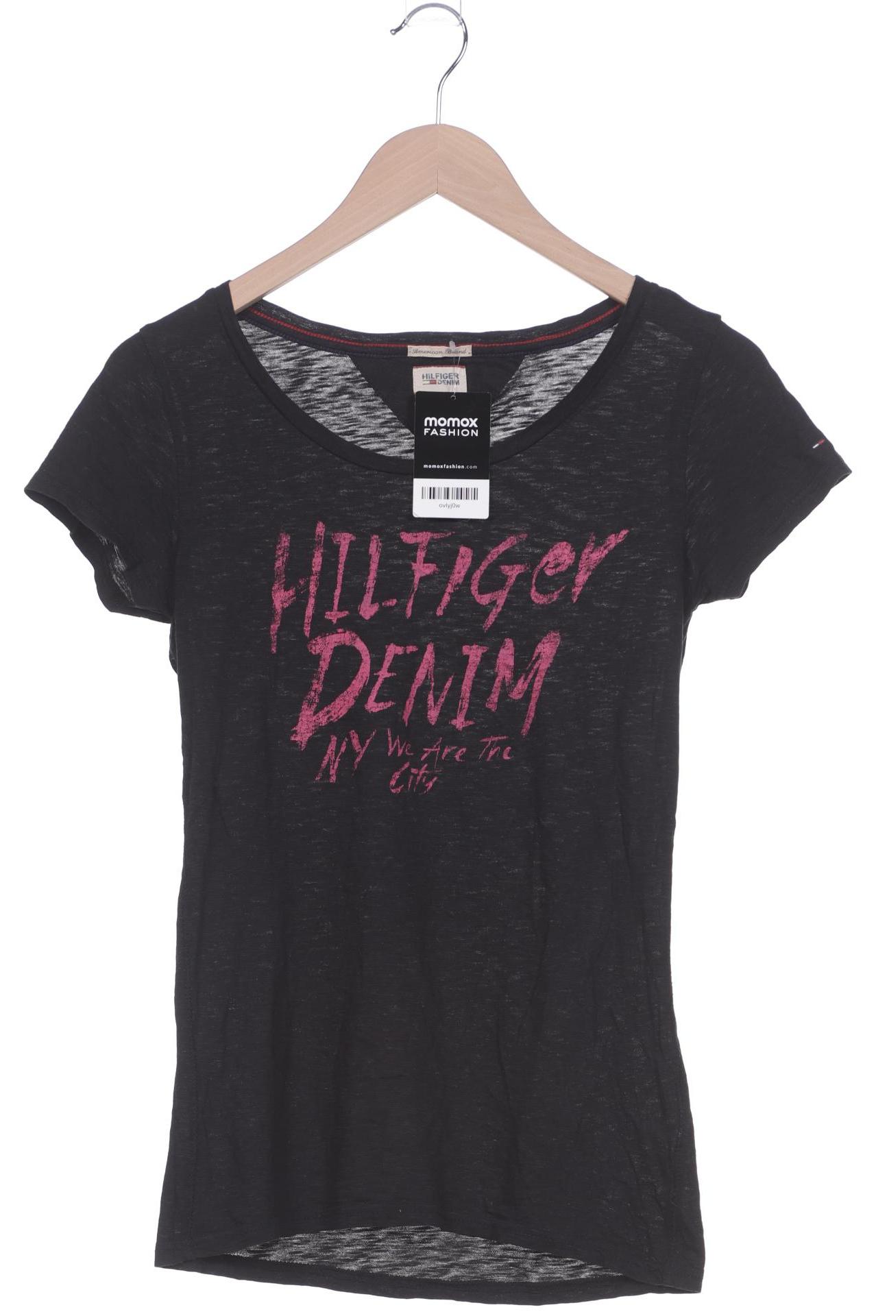 

Hilfiger Denim Damen T-Shirt, schwarz, Gr. 34