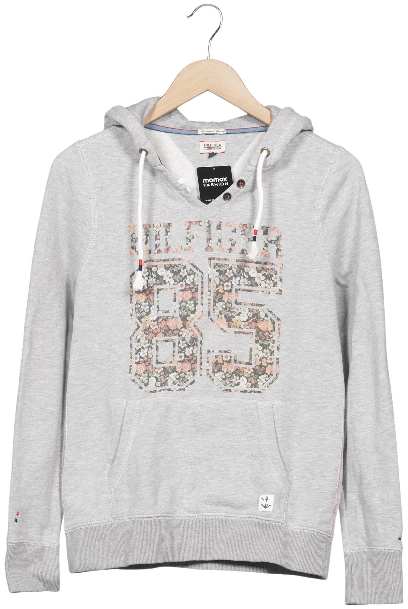 

Hilfiger Denim Damen Kapuzenpullover, grau, Gr. 38