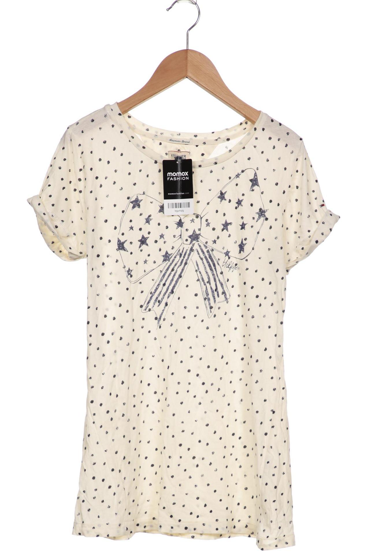 

Hilfiger Denim Damen T-Shirt, cremeweiß, Gr. 36