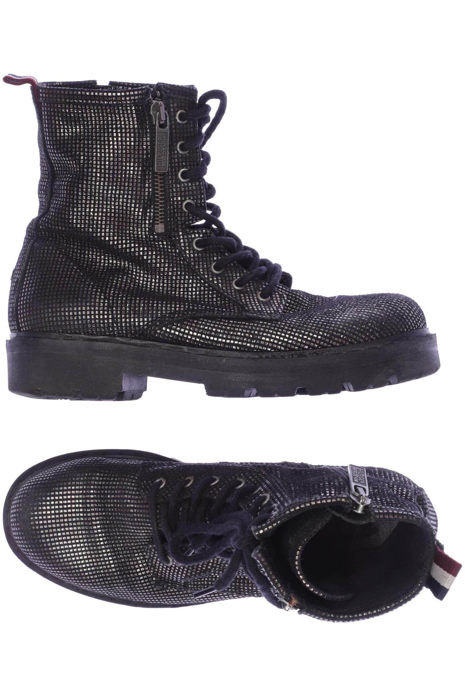 

Hilfiger Denim Damen Stiefelette, grau, Gr. 36