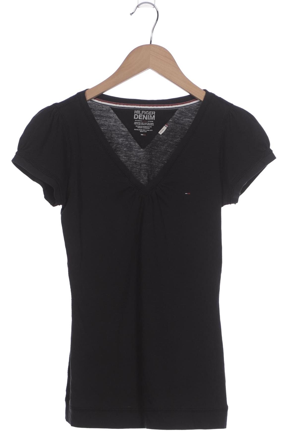 

Hilfiger Denim Damen T-Shirt, schwarz, Gr. 38