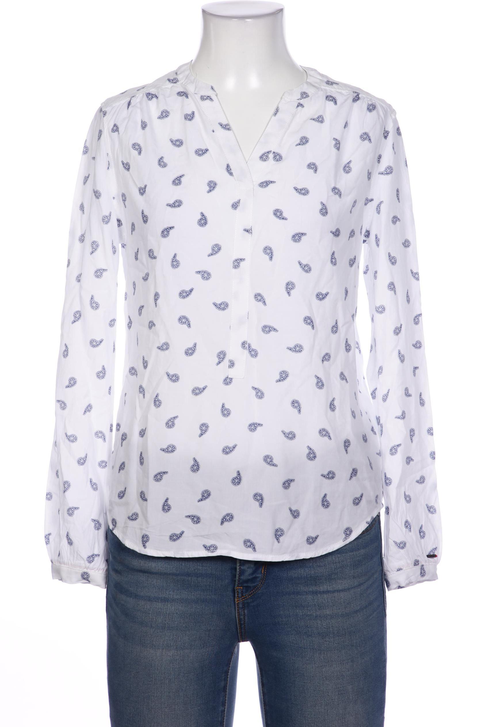

HILFIGER DENIM Damen Bluse, weiß