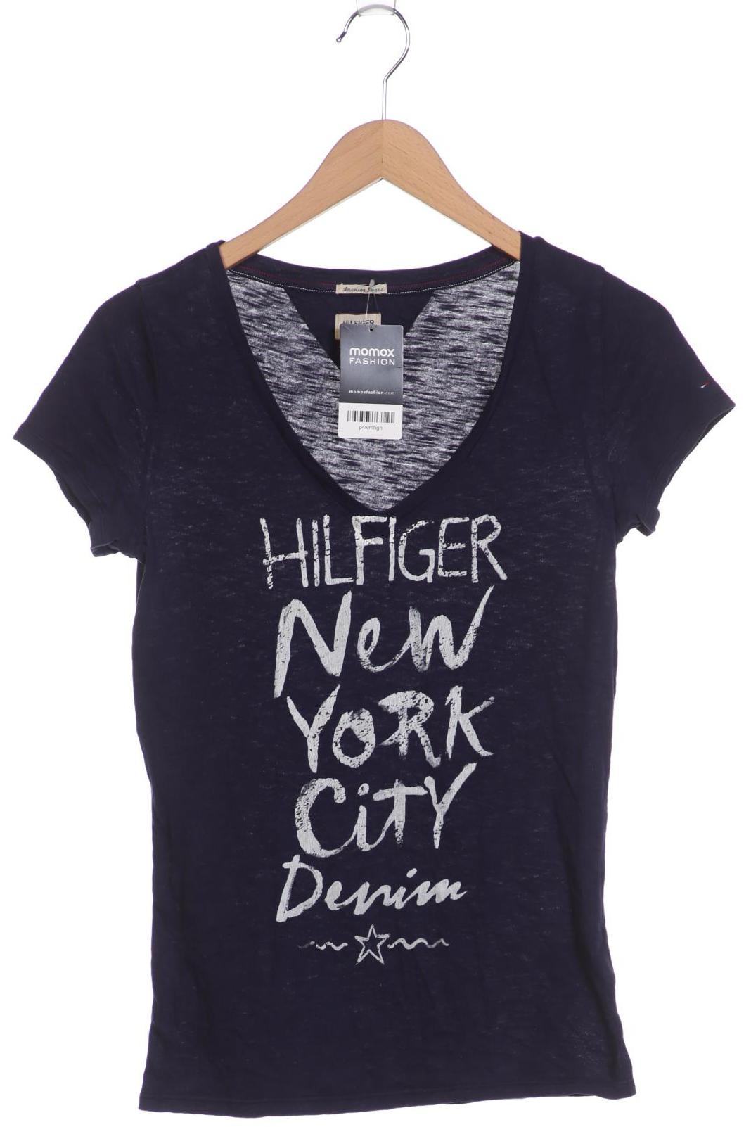 

HILFIGER DENIM Damen T-Shirt, marineblau
