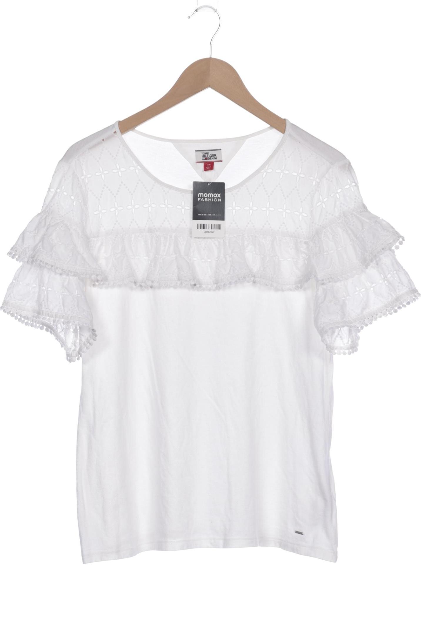 

Hilfiger Denim Damen T-Shirt, weiß, Gr. 42