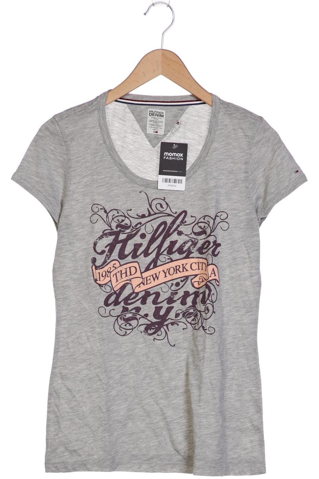 

Hilfiger Denim Damen T-Shirt, grau, Gr. 44
