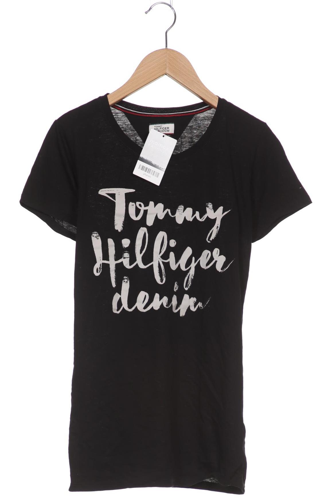 

HILFIGER DENIM Damen T-Shirt, schwarz