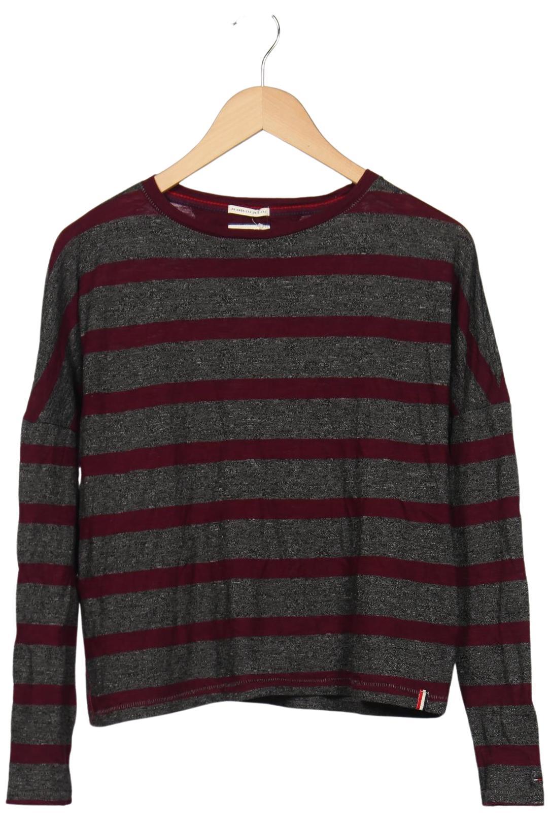 

Hilfiger Denim Damen Langarmshirt, mehrfarbig, Gr. 34