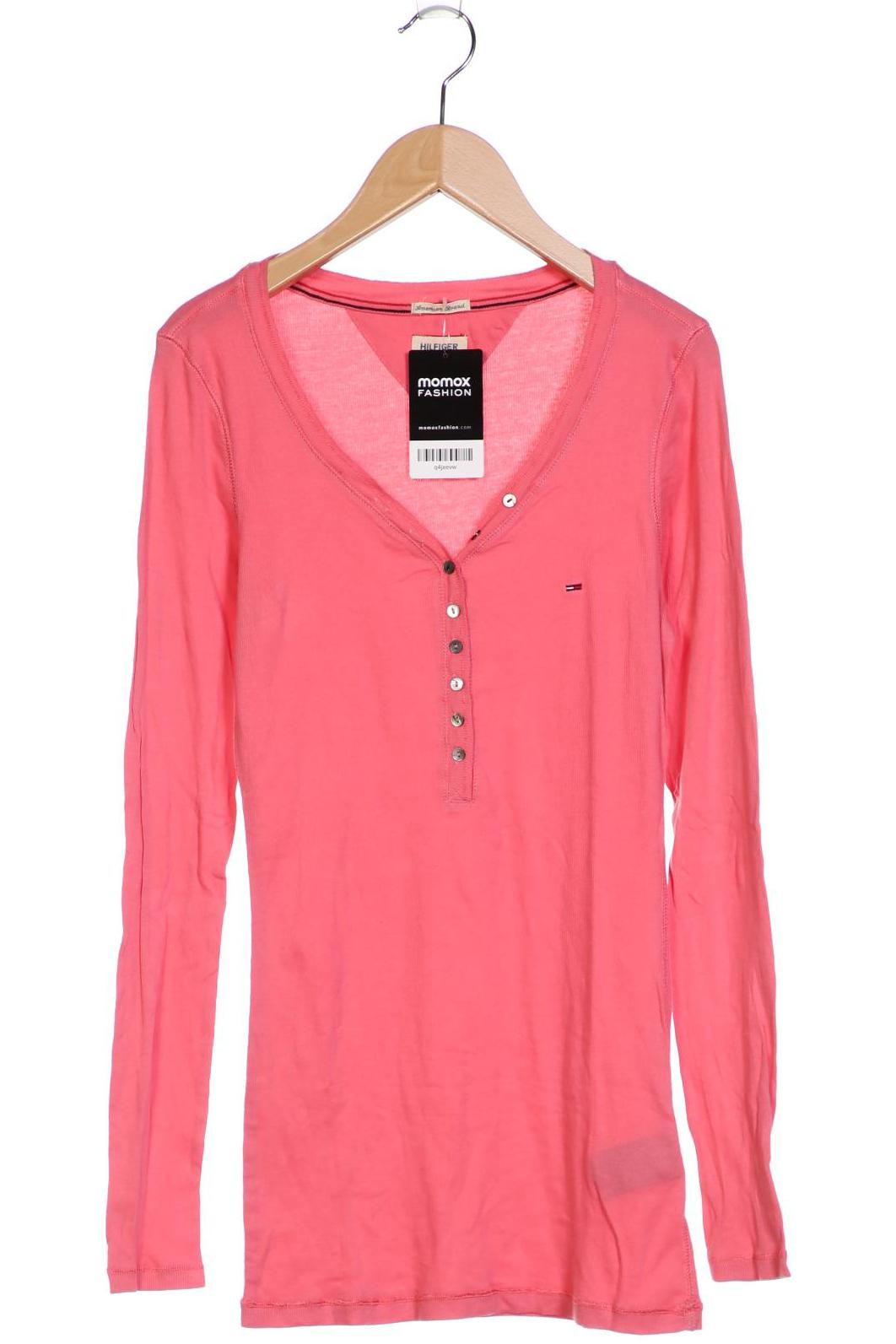 

Hilfiger Denim Damen Langarmshirt, pink, Gr. 44