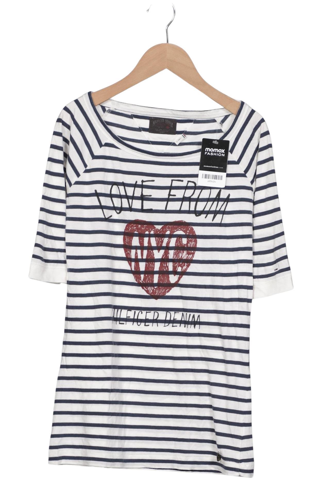 

Hilfiger Denim Damen Langarmshirt, marineblau, Gr. 34