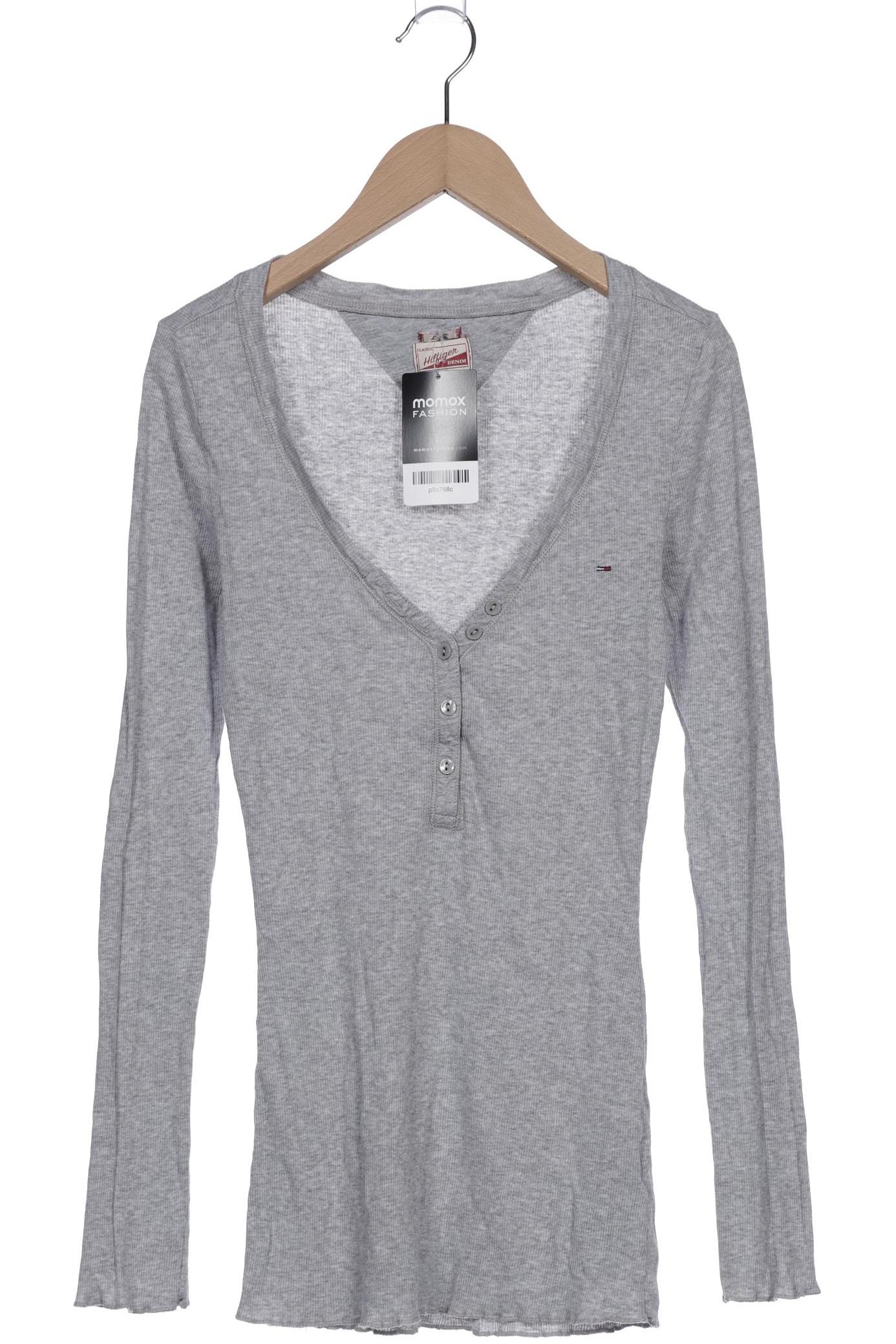 

Hilfiger Denim Damen Langarmshirt, grau, Gr. 42