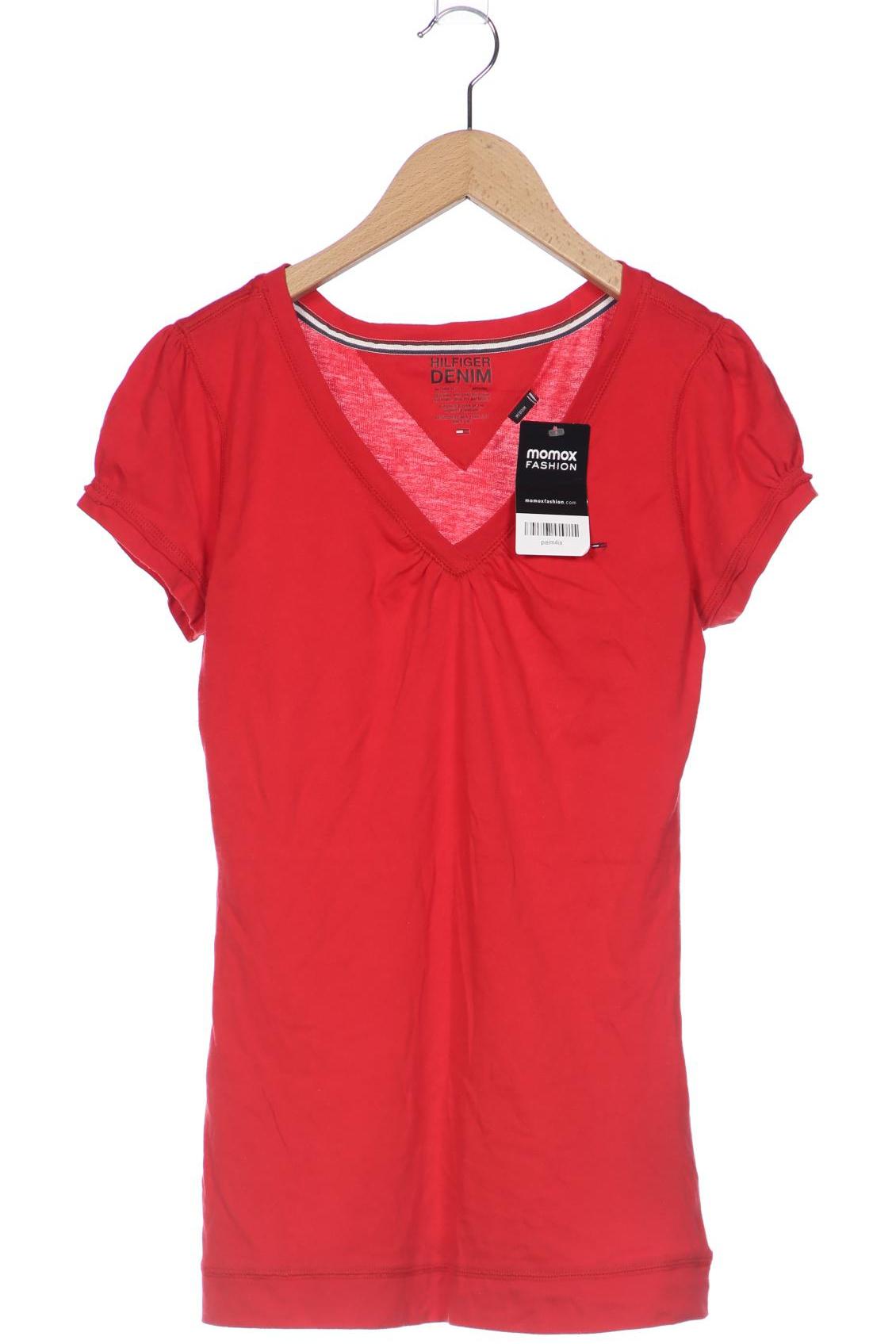 

Hilfiger Denim Damen T-Shirt, rot, Gr. 38