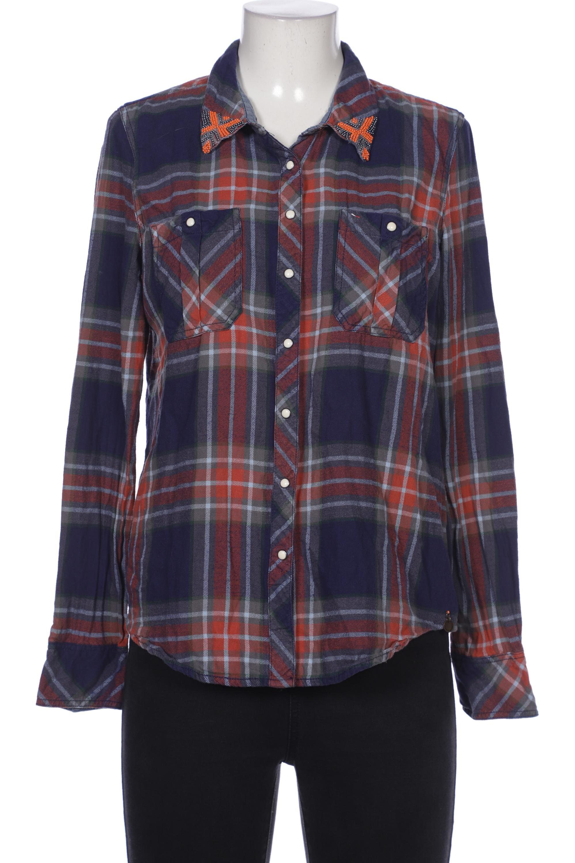 

Hilfiger Denim Damen Bluse, marineblau, Gr. 42