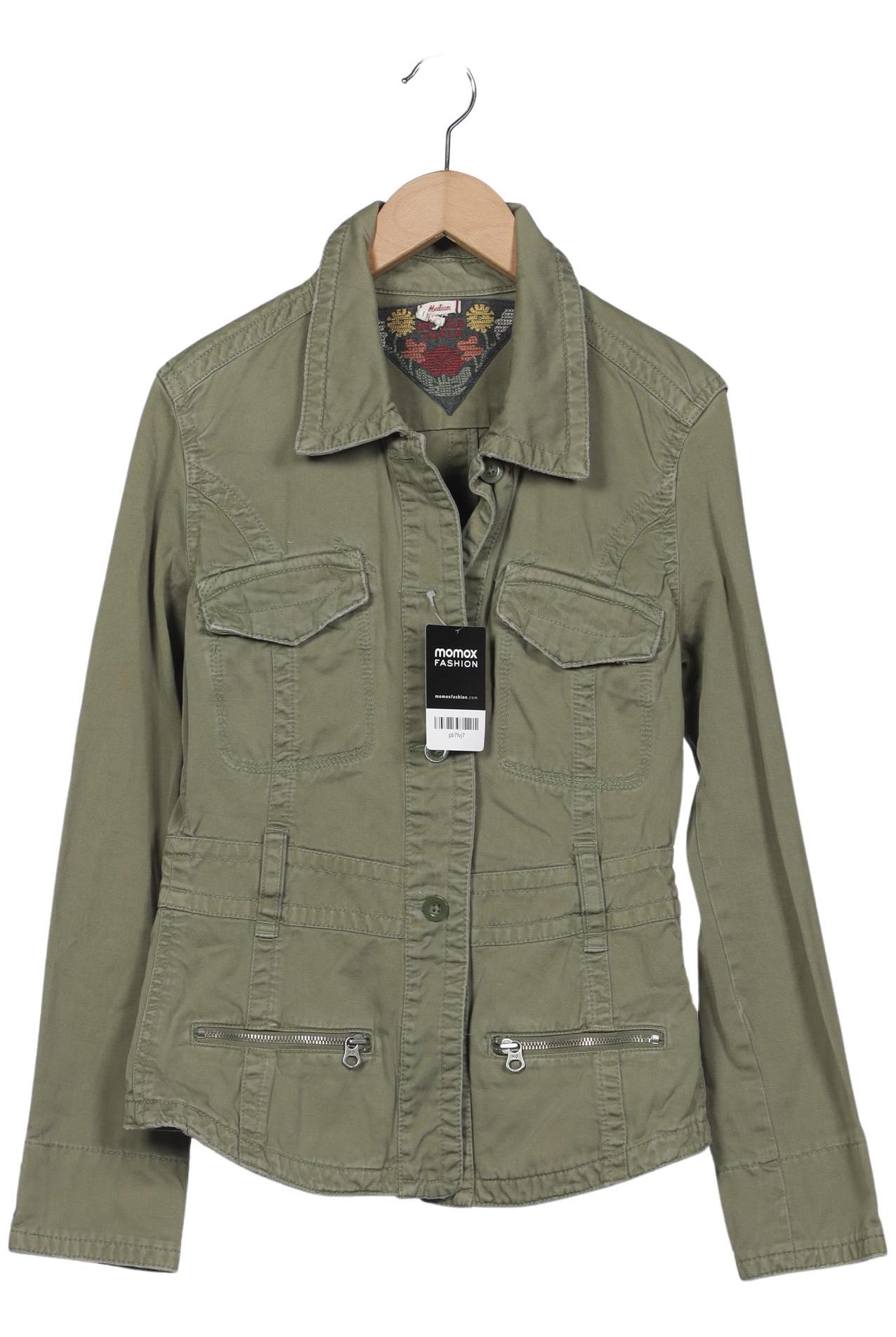 

Hilfiger Denim Damen Jacke, grün, Gr. 38