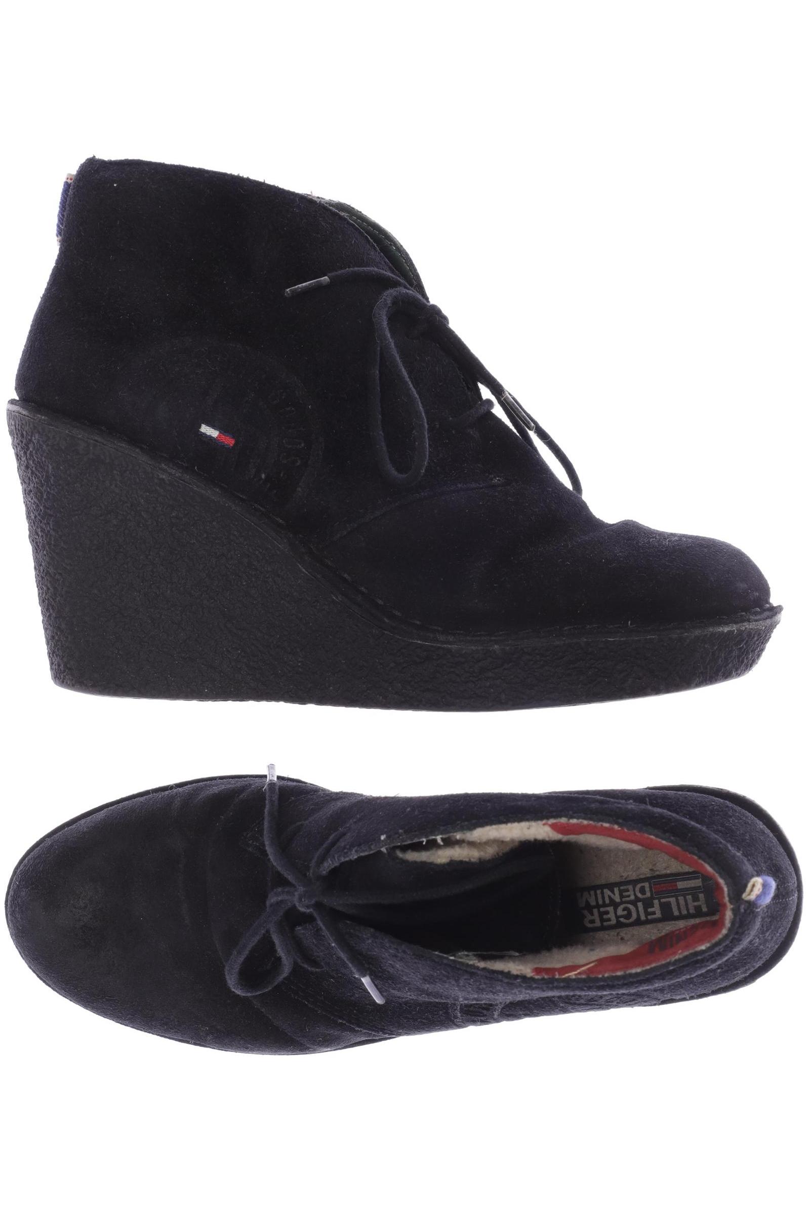 

HILFIGER DENIM Damen Stiefelette, schwarz