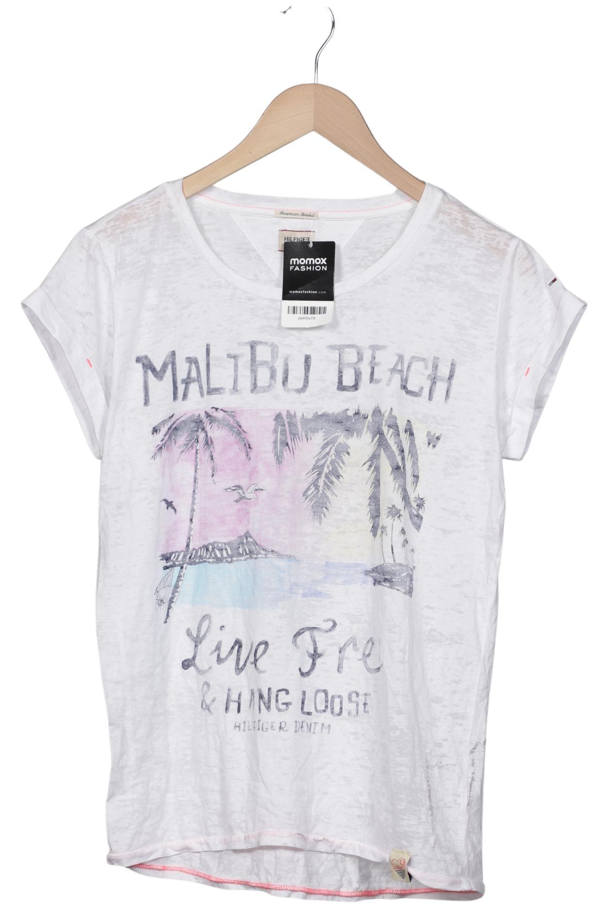 

Hilfiger Denim Damen T-Shirt, weiß, Gr. 42